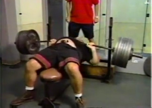 Tank Abbott Bench Press 600 lbs