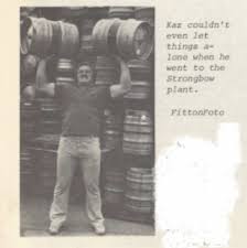 Bill Kazmaier Strongbow Contest 1980